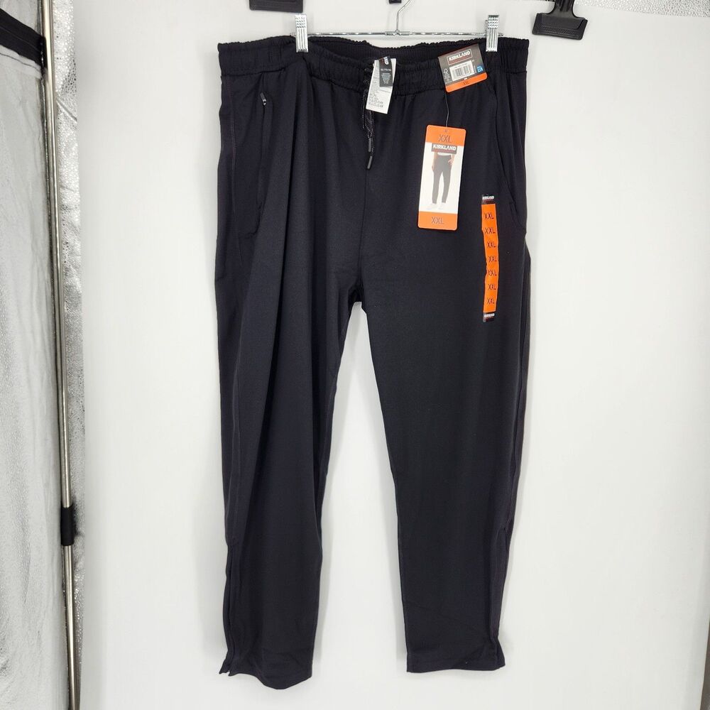 Kirkland‎ Signature Women's XXL Woven Active Pants Black NWT